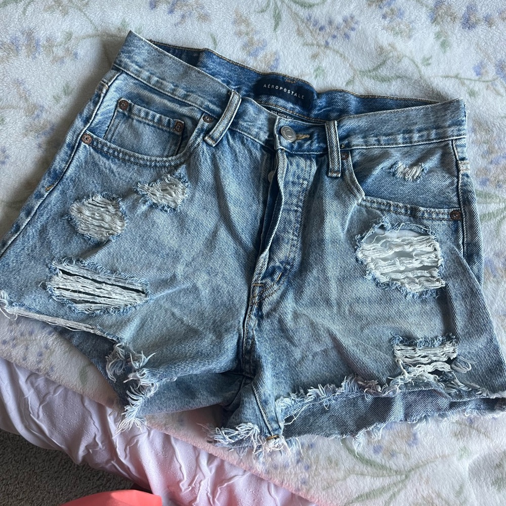 Aero Denim Shorts